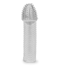 Laden Sie das Bild in den Galerie-Viewer, Transparente Penishülle Super Wavy