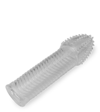 Laden Sie das Bild in den Galerie-Viewer, Transparente Penishülle Super Wavy
