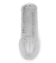 Laden Sie das Bild in den Galerie-Viewer, Transparente Penishülle Super Wavy