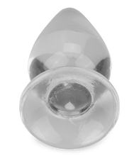 Laden Sie das Bild in den Galerie-Viewer, Transparenter Buttplug mit Saugfuß Softy