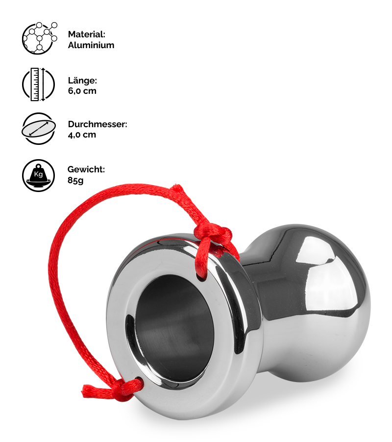 Tunnel-Plug mit Rückholschnur