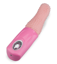 Laden Sie das Bild in den Galerie-Viewer, Vagina- und Klitorisstimulator mit genoppter Zunge