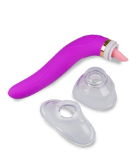 Laden Sie das Bild in den Galerie-Viewer, Vaginapumpe mit Zunge und Vibrator Destiny