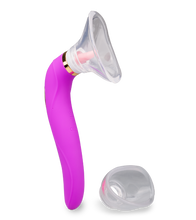 Laden Sie das Bild in den Galerie-Viewer, Vaginapumpe mit Zunge und Vibrator Destiny