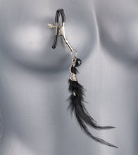 Laden Sie das Bild in den Galerie-Viewer, Verstellbare Nippelklemmen Black Bird