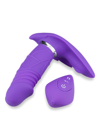 Laden Sie das Bild in den Galerie-Viewer, Vibrating Panty mit Stoßfunktion und Heizung Hilka