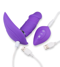 Laden Sie das Bild in den Galerie-Viewer, Vibrating Panty mit Stoßfunktion und Heizung Hilka