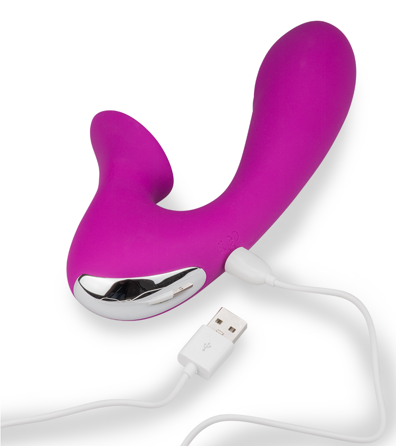 Vibrator mit Cunnilingus-Zunge 12 Modi