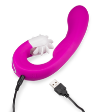 Laden Sie das Bild in den Galerie-Viewer, Vibrator mit Klitorisstimulator Alicia