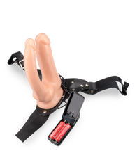 Laden Sie das Bild in den Galerie-Viewer, Vibrierender Doppel-Strap-On