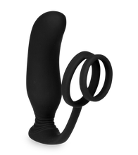 Laden Sie das Bild in den Galerie-Viewer, Vibrierender Prostatastimulator mit Cockring Lanco