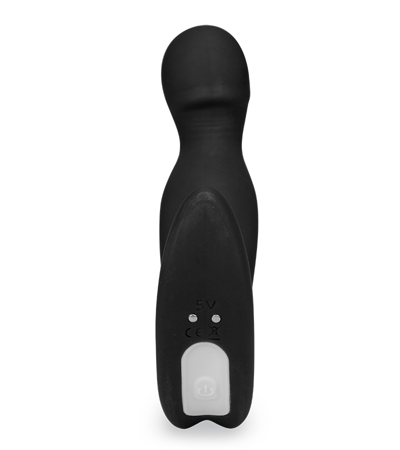 Vibrierender und rotierender Prostatastimulator Jiggle