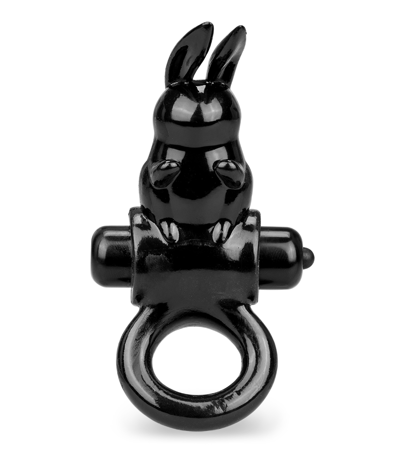 Vibro-Cockring mit 10 Modi Bunny