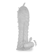 Laden Sie das Bild in den Galerie-Viewer, Vibro-Sleeve mit Noppen Crystal