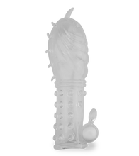 Laden Sie das Bild in den Galerie-Viewer, Vibro-Sleeve mit Noppen Crystal