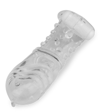 Laden Sie das Bild in den Galerie-Viewer, Vibro-Sleeve mit Noppen Crystal