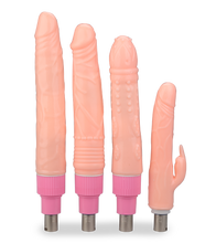 Laden Sie das Bild in den Galerie-Viewer, Viererpack Dildos für Sexmaschine