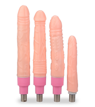 Laden Sie das Bild in den Galerie-Viewer, Viererpack Dildos für Sexmaschine