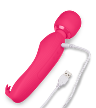 Laden Sie das Bild in den Galerie-Viewer, Wand Massager mit Rabbit Nirvana