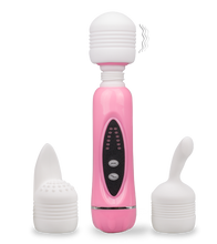 Laden Sie das Bild in den Galerie-Viewer, Wand Vibrator Magic Massager mit 3 Aufsätzen