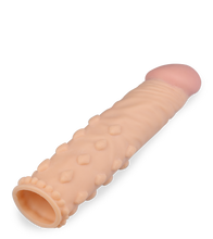 Laden Sie das Bild in den Galerie-Viewer, XL-Penishülle mit Lustnoppen