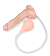 Laden Sie das Bild in den Galerie-Viewer, XL-Saugnapfdildo mit Spritzfunktion
