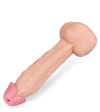 Laden Sie das Bild in den Galerie-Viewer, XL-Saugnapfdildo mit Spritzfunktion