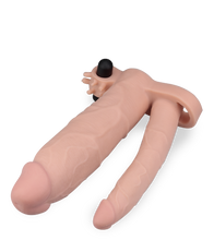 Laden Sie das Bild in den Galerie-Viewer, XXL-Penisverlängerung mit Dildo und Klitorisreizer