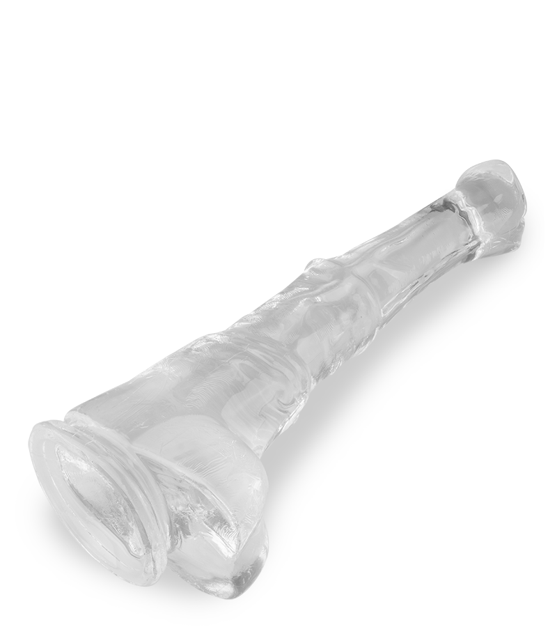 XXXL-Pferdedildo mit Saugnapf