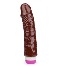 Laden Sie das Bild in den Galerie-Viewer, Zweifarbiger biegsamer Dildo-Vibrator